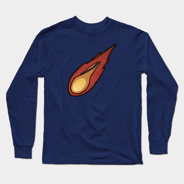 Meteor Long Sleeve T-Shirt by SunsetGraphics